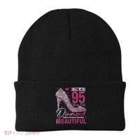 I'M A 95 Years Old Diamond 95 And Fabulous 95th Birthday Beanie thumb 0