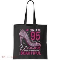 I'M A 95 Years Old Diamond 95 And Fabulous 95th Birthday Tote Bag thumb 0
