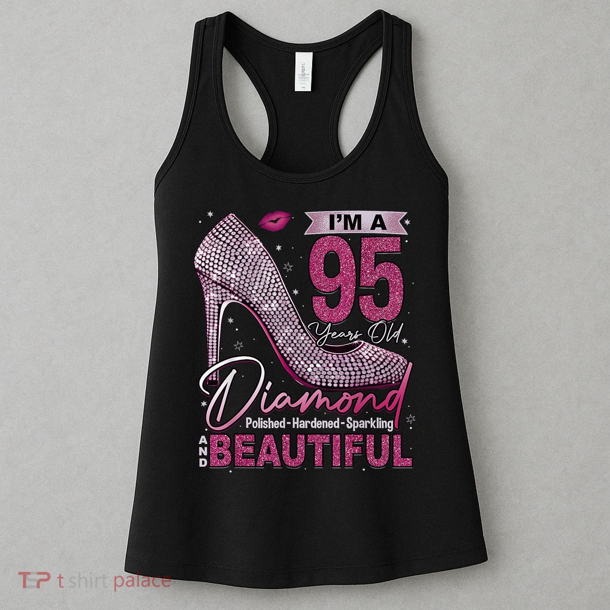 I'M A 95 Years Old Diamond 95 And Fabulous 95th Birthday Women's Tank Top