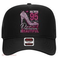 I'M A 95 Years Old Diamond 95 And Fabulous 95th Birthday Hat thumb 0