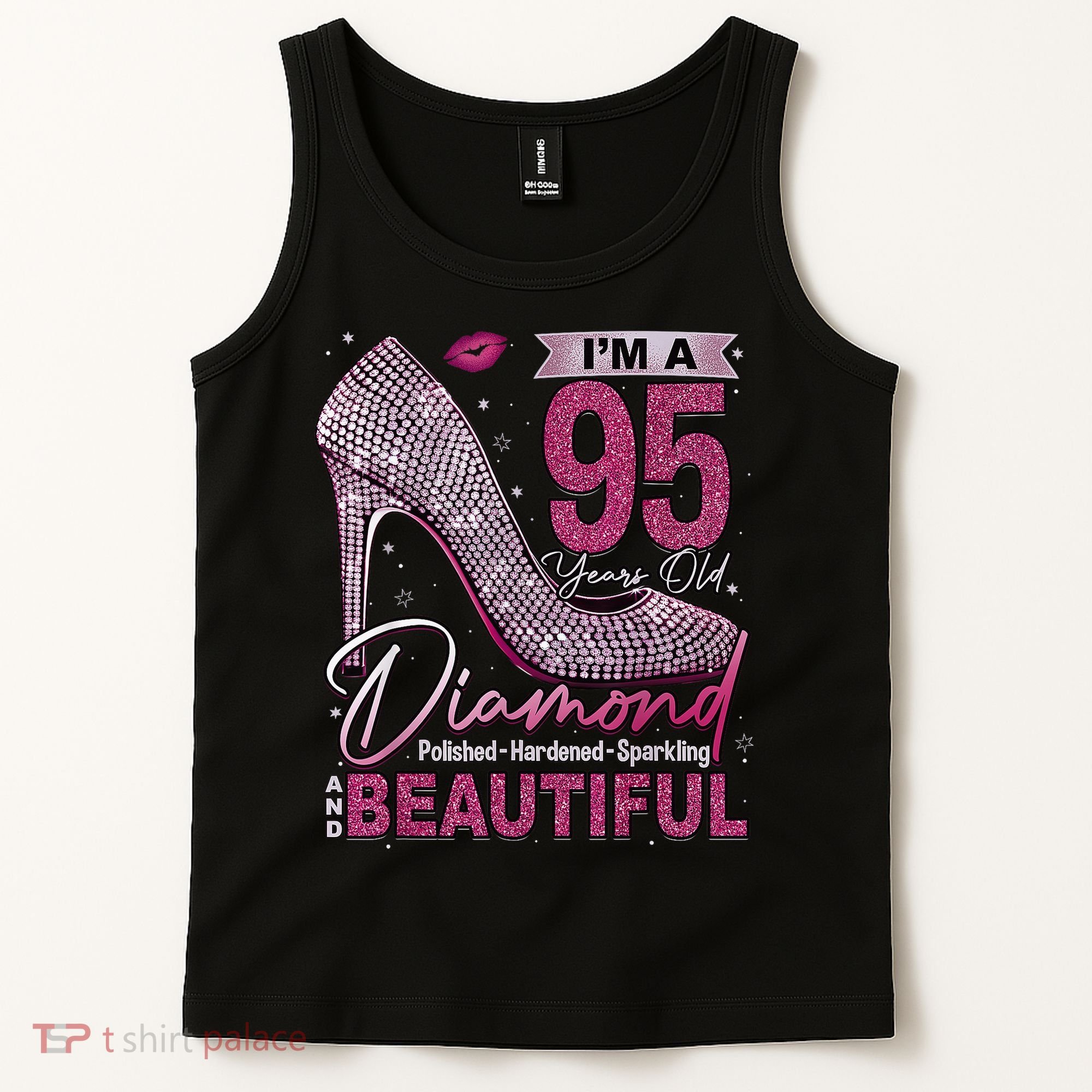 I'M A 95 Years Old Diamond 95 And Fabulous 95th Birthday Tank Top