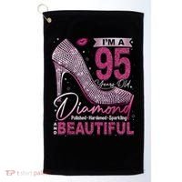 I'M A 95 Years Old Diamond 95 And Fabulous 95th Birthday Golf Towel thumb 0