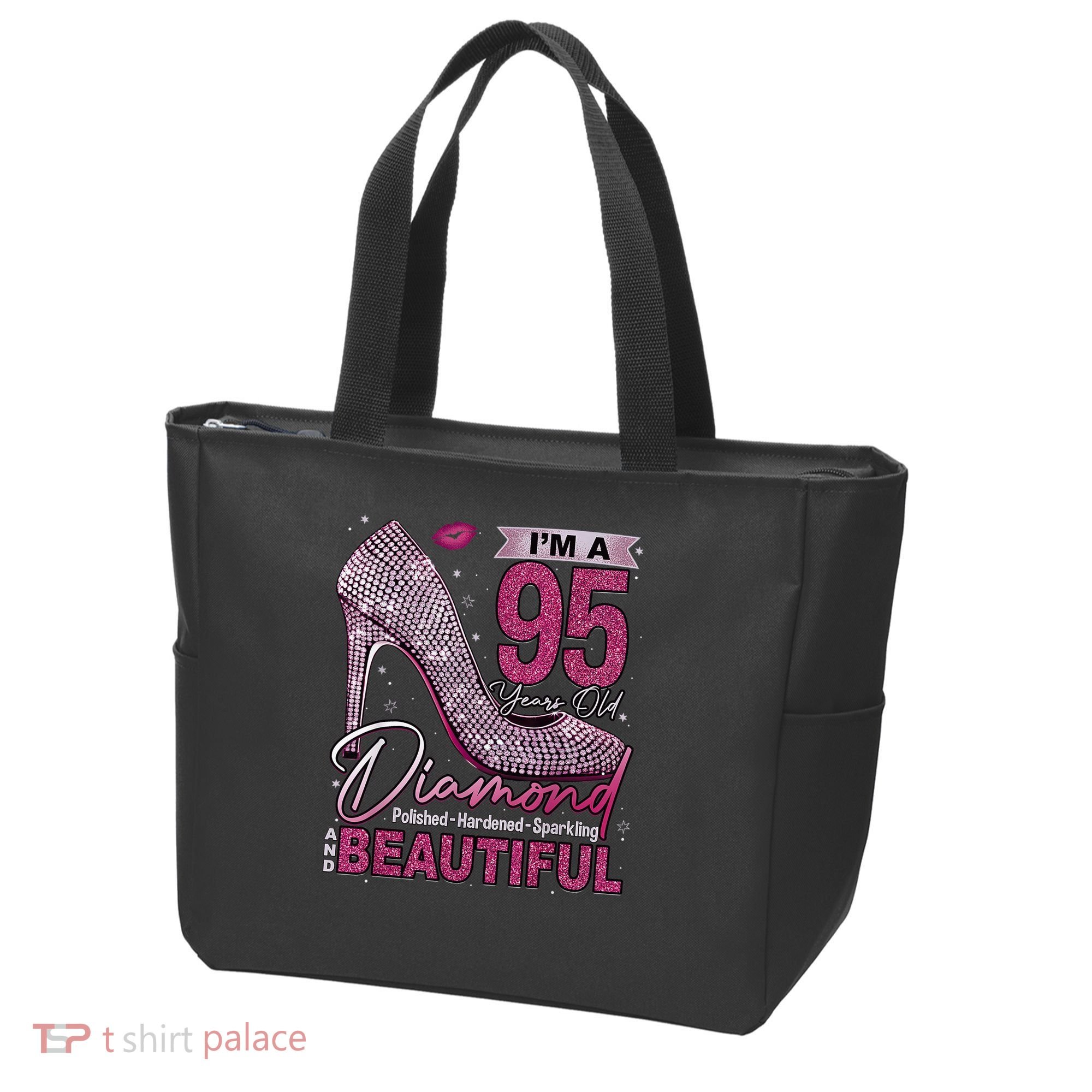 I'M A 95 Years Old Diamond 95 And Fabulous 95th Birthday Tote Bag