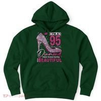 I'M A 95 Years Old Diamond 95 And Fabulous 95th Birthday Hoodie thumb 0