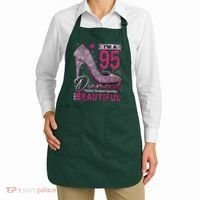 I'M A 95 Years Old Diamond 95 And Fabulous 95th Birthday Apron thumb 2