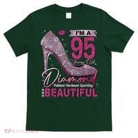 I'M A 95 Years Old Diamond 95 And Fabulous 95th Birthday T-Shirt thumb 0