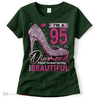 I'M A 95 Years Old Diamond 95 And Fabulous 95th Birthday Women's T-Shirt