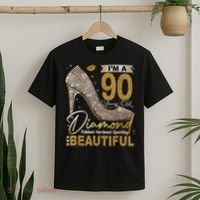 I'M A 90 Years Old Diamond 90 And Fabulous Birthday T-Shirt thumb 2