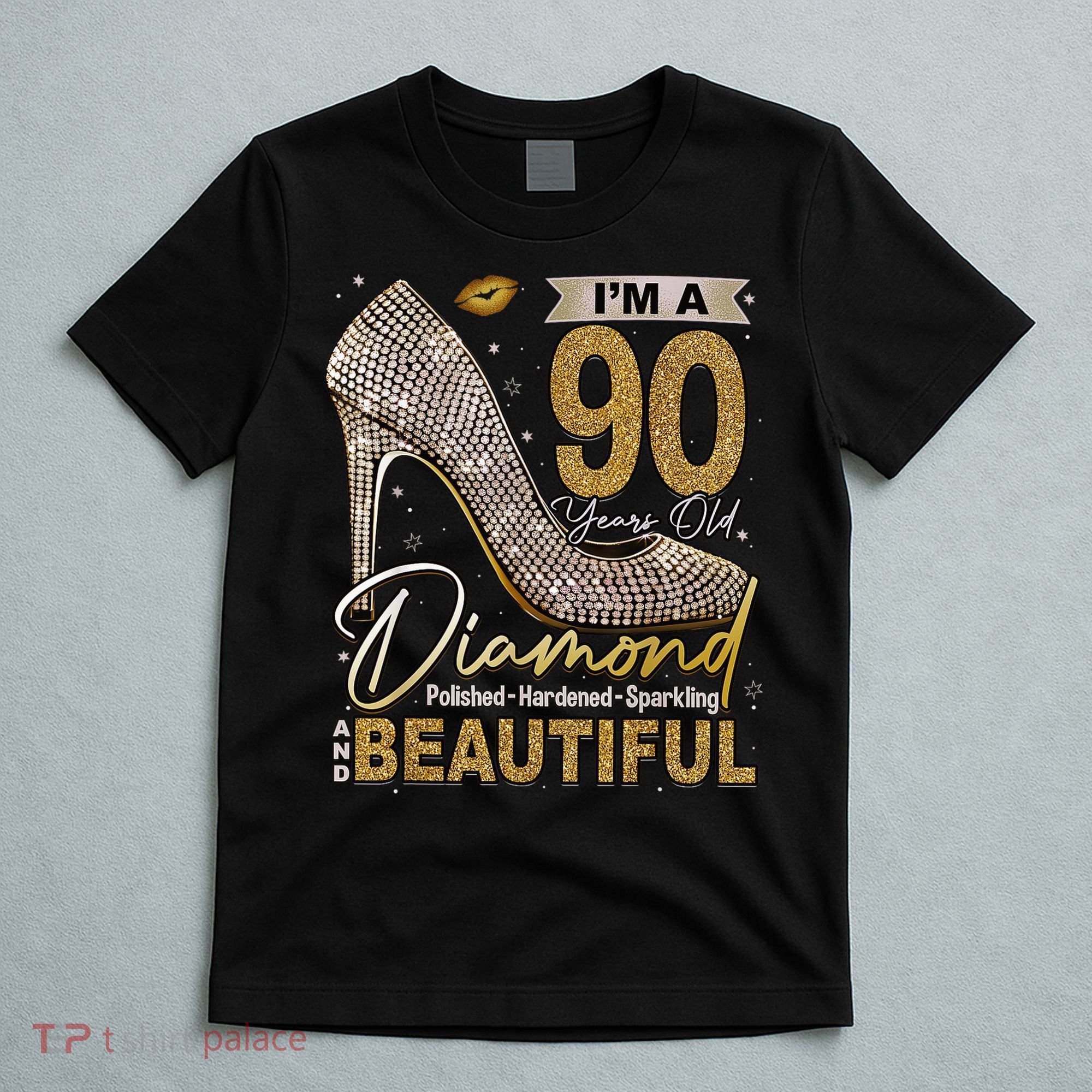 I'M A 90 Years Old Diamond 90 And Fabulous Birthday T-Shirt