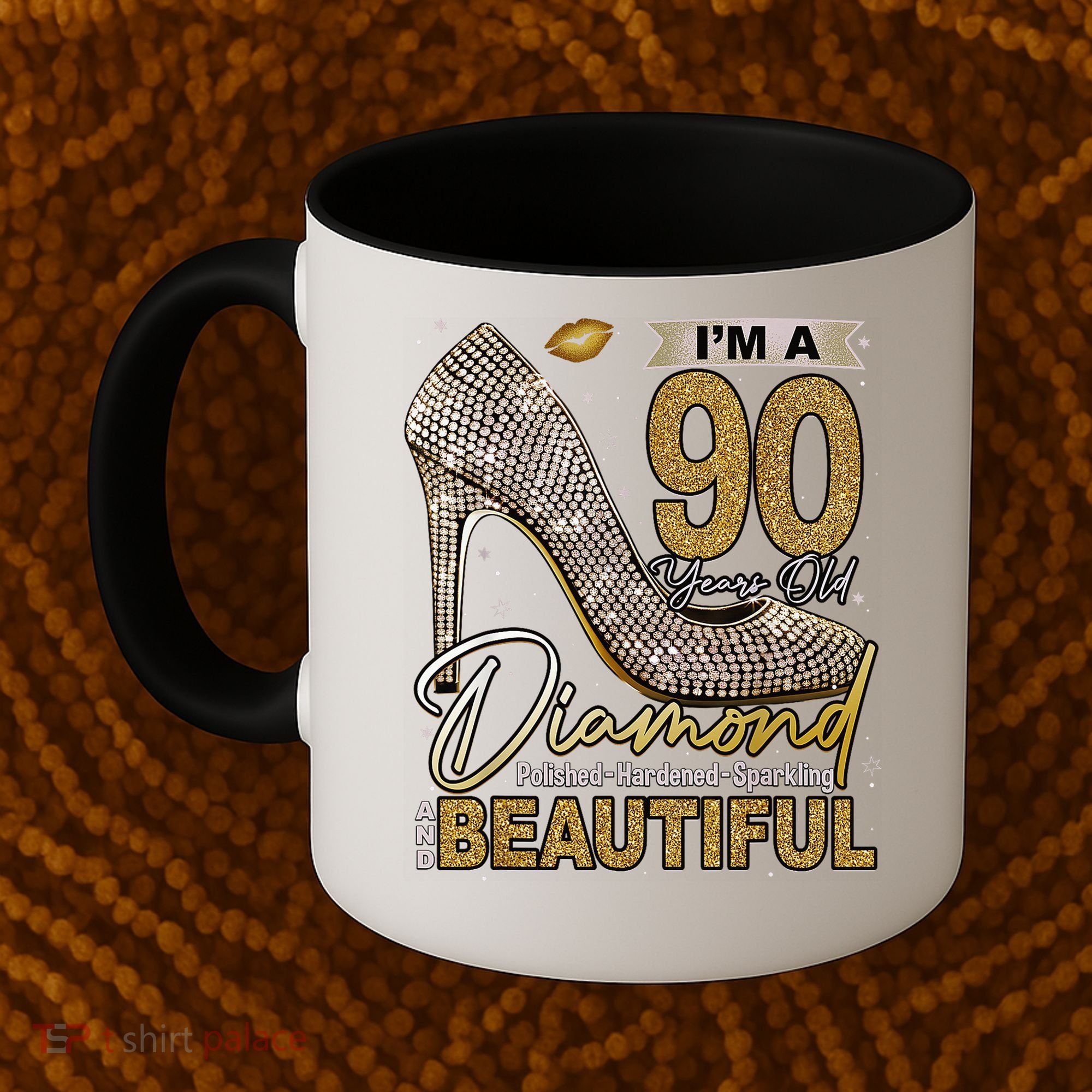 I'M A 90 Years Old Diamond 90 And Fabulous Birthday Coffee Mug