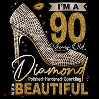 I'M A 90 Years Old Diamond 90 And Fabulous Birthday Coffee Mug thumb 5
