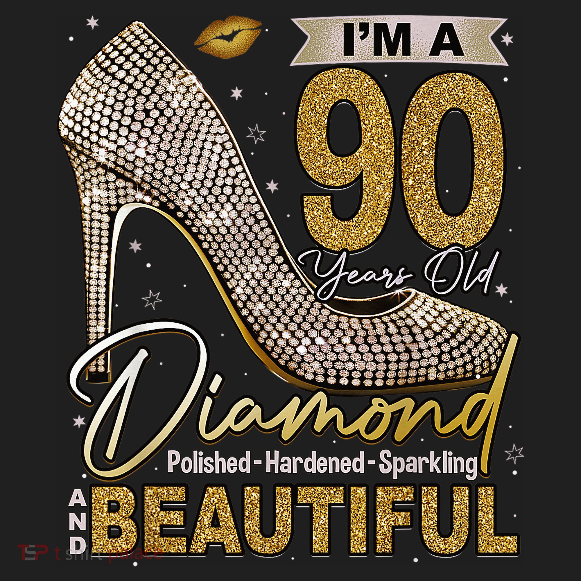 I'M A 90 Years Old Diamond 90 And Fabulous Birthday Beanie