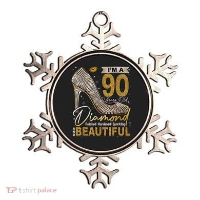 I'M A 90 Years Old Diamond 90 And Fabulous Birthday Ornament