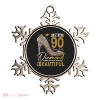 I'M A 90 Years Old Diamond 90 And Fabulous Birthday Ornament thumb 0