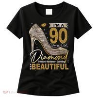 I'M A 90 Years Old Diamond 90 And Fabulous Birthday Women's T-Shirt thumb 0