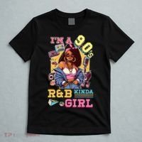 IM A 90s Kinda Girl Rnb Hip Hop Soul Music T-Shirt thumb 5