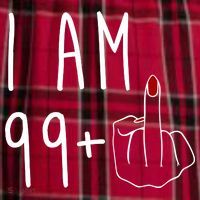I Am 99 Plus Middle Finger Funny 100th Birthday Men's Flannel Plaid Pajama Pants thumb 2