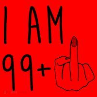 I Am 99 Plus Middle Finger Funny 100th Birthday Santa Hat thumb 1