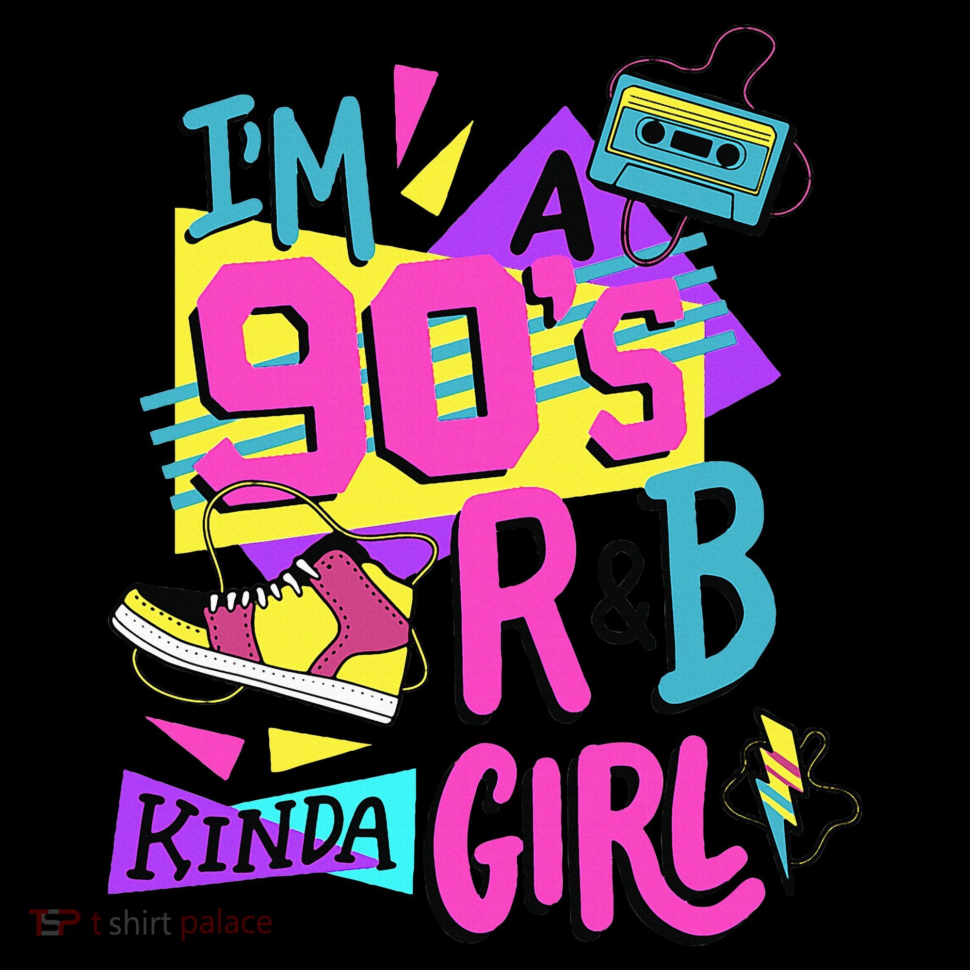 IM A 90S R&B Kinda Girl Women's Hoodie