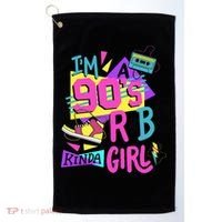 IM A 90S R&B Kinda Girl Golf Towel thumb 0