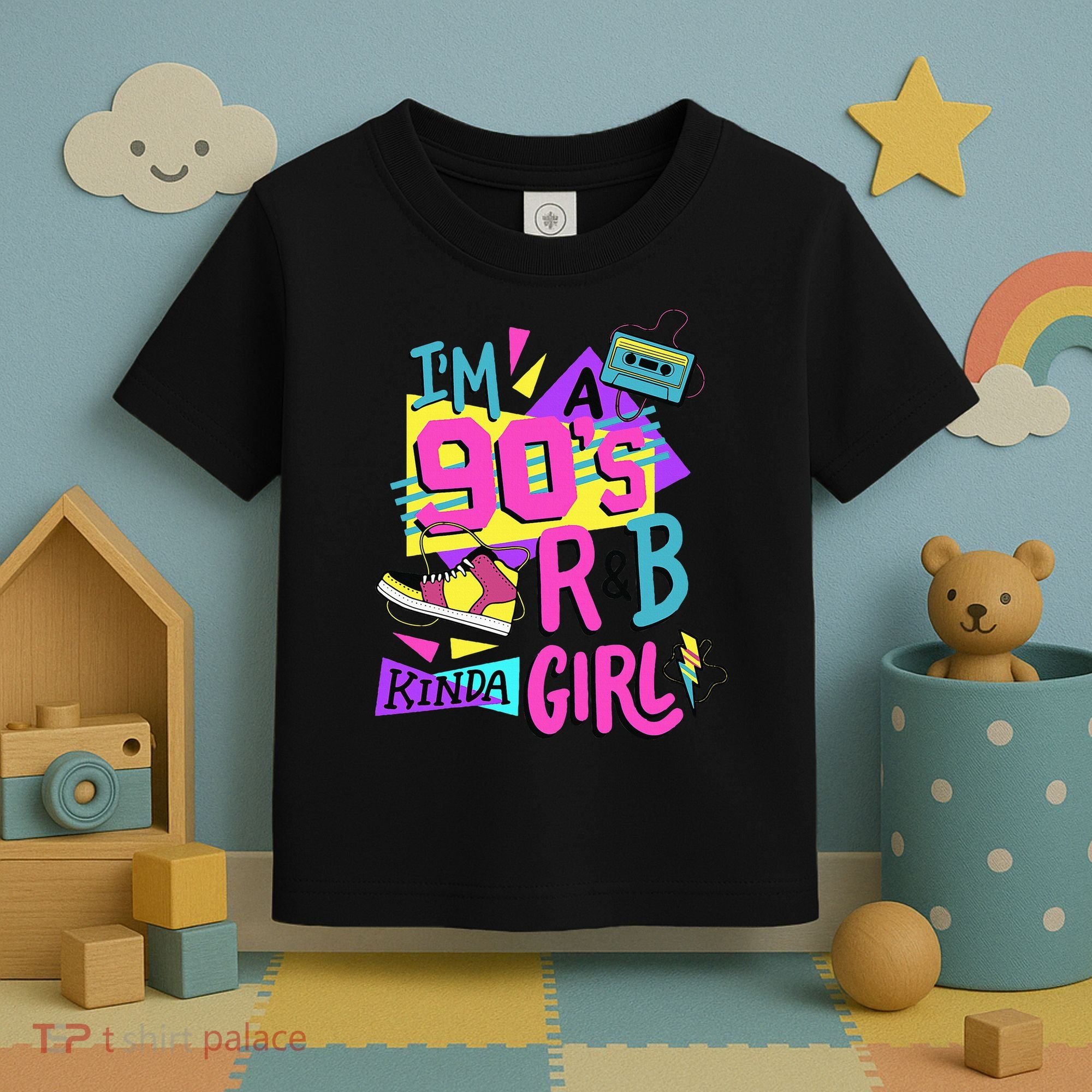 IM A 90S R&B Kinda Girl Toddler T-Shirt
