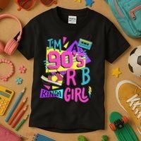 IM A 90S R&B Kinda Girl Kids T-Shirt thumb 3