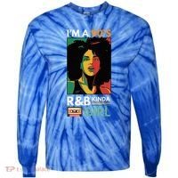 IM A 90S R&B Kinda Girl Tie-Dye Long Sleeve Shirt thumb 0