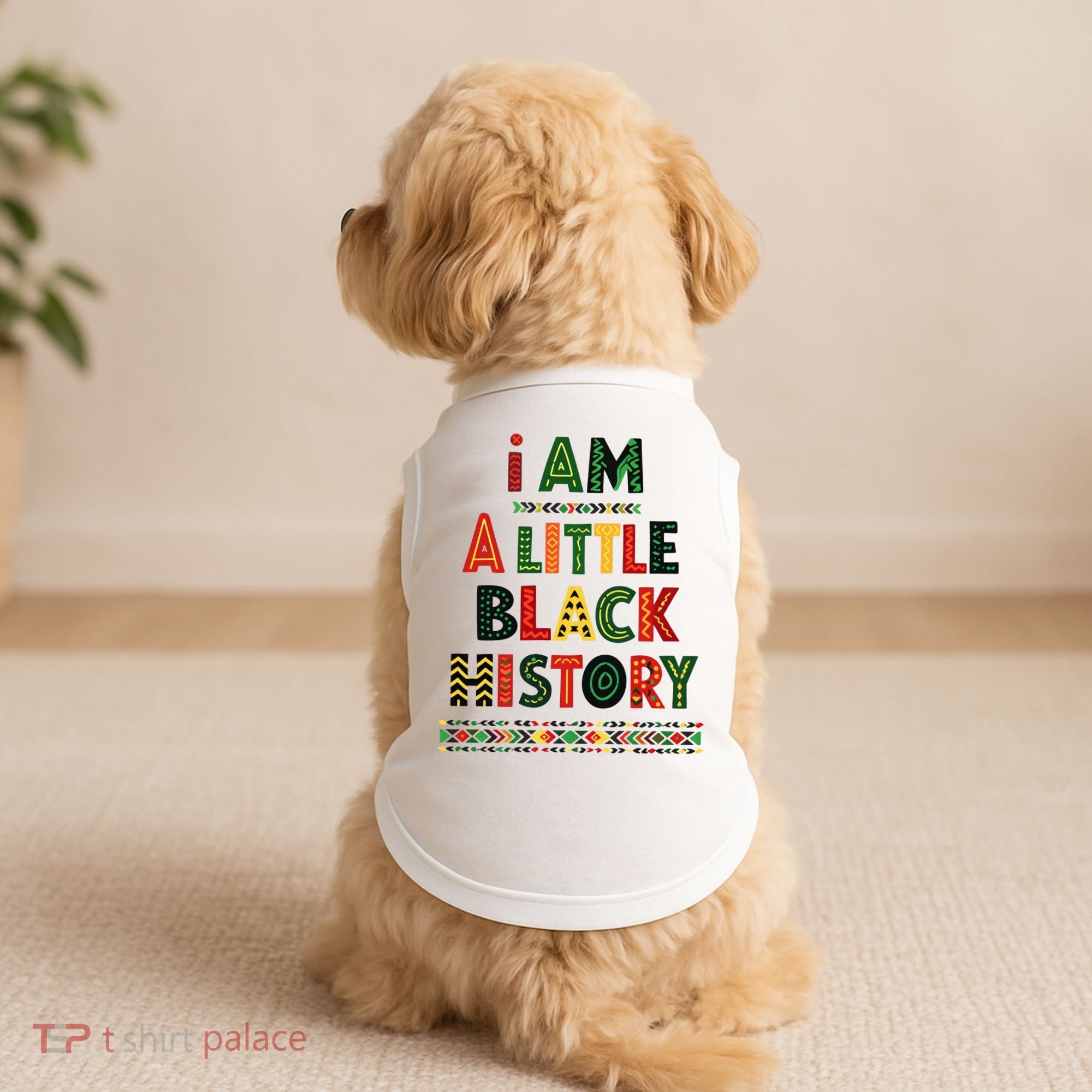 I Am A Little Black History Pride Doggie Tank