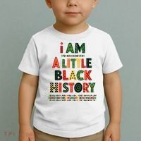 I Am A Little Black History Pride Toddler T-Shirt thumb 2