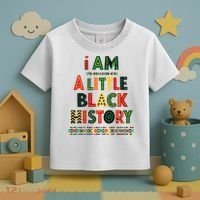 I Am A Little Black History Pride Toddler T-Shirt thumb 3