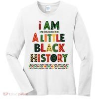 I Am A Little Black History Pride Women's Long Sleeve Shirt thumb 0