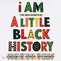 I Am A Little Black History Pride Kids Long Sleeve Shirt thumb 2