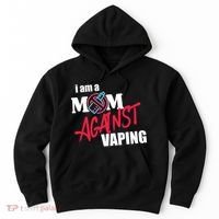 I Am A Mom Against Vaping Non Smoker Anti Vape Supporter Hoodie thumb 0