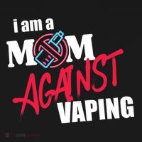 I Am A Mom Against Vaping Non Smoker Anti Vape Supporter Sweatshirt thumb 3