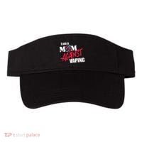 I Am A Mom Against Vaping Non Smoker Anti Vape Supporter Visor thumb 0