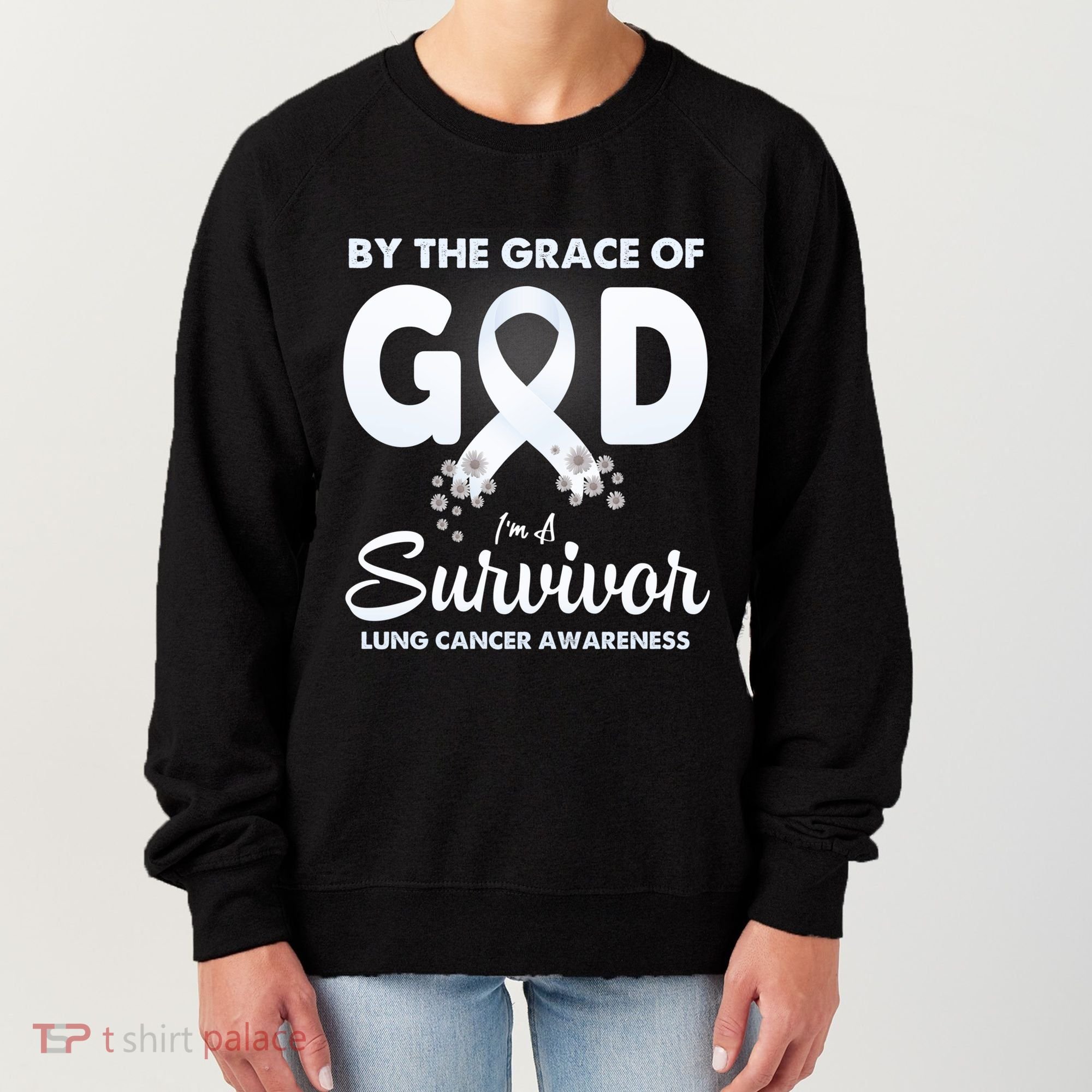 I Am A Survivor Lung Cancer Survivor Women's Sweatshirt