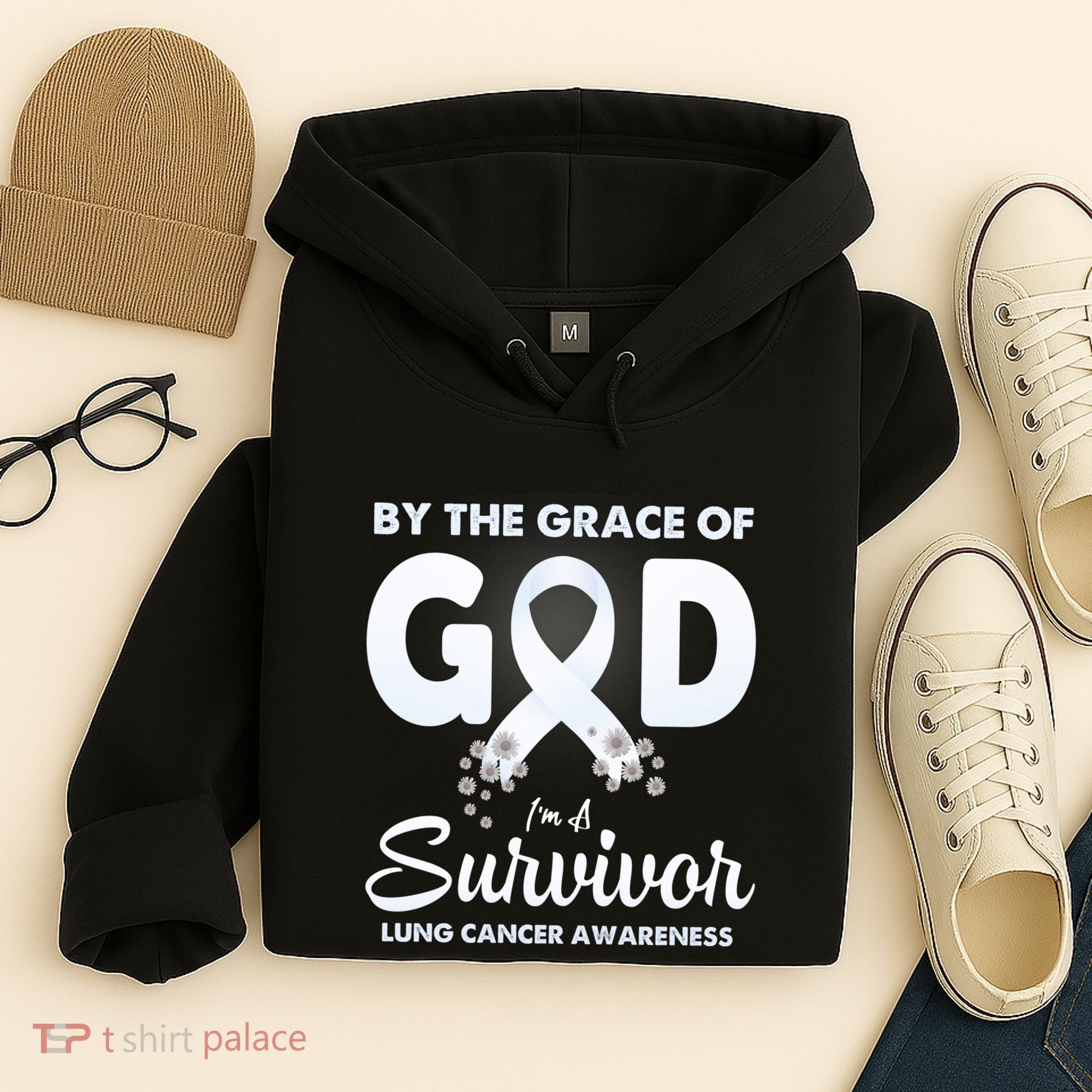 I Am A Survivor Lung Cancer Survivor Hoodie