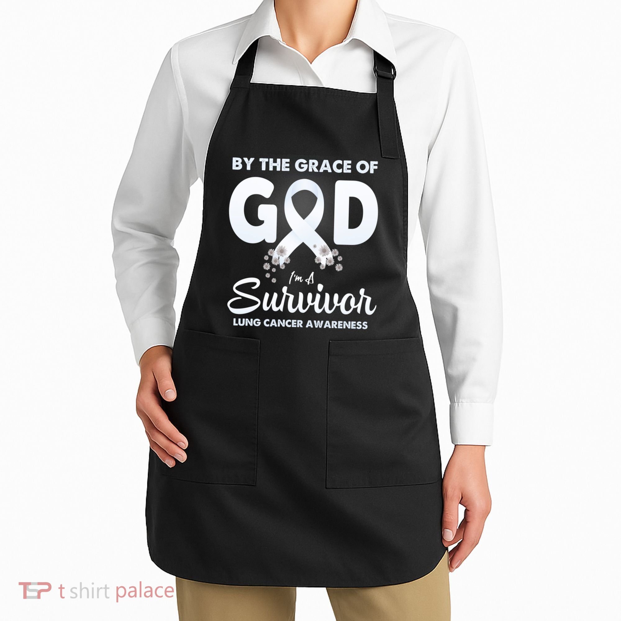 I Am A Survivor Lung Cancer Survivor Apron
