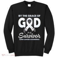 I Am A Survivor Lung Cancer Survivor Sweatshirt thumb 0