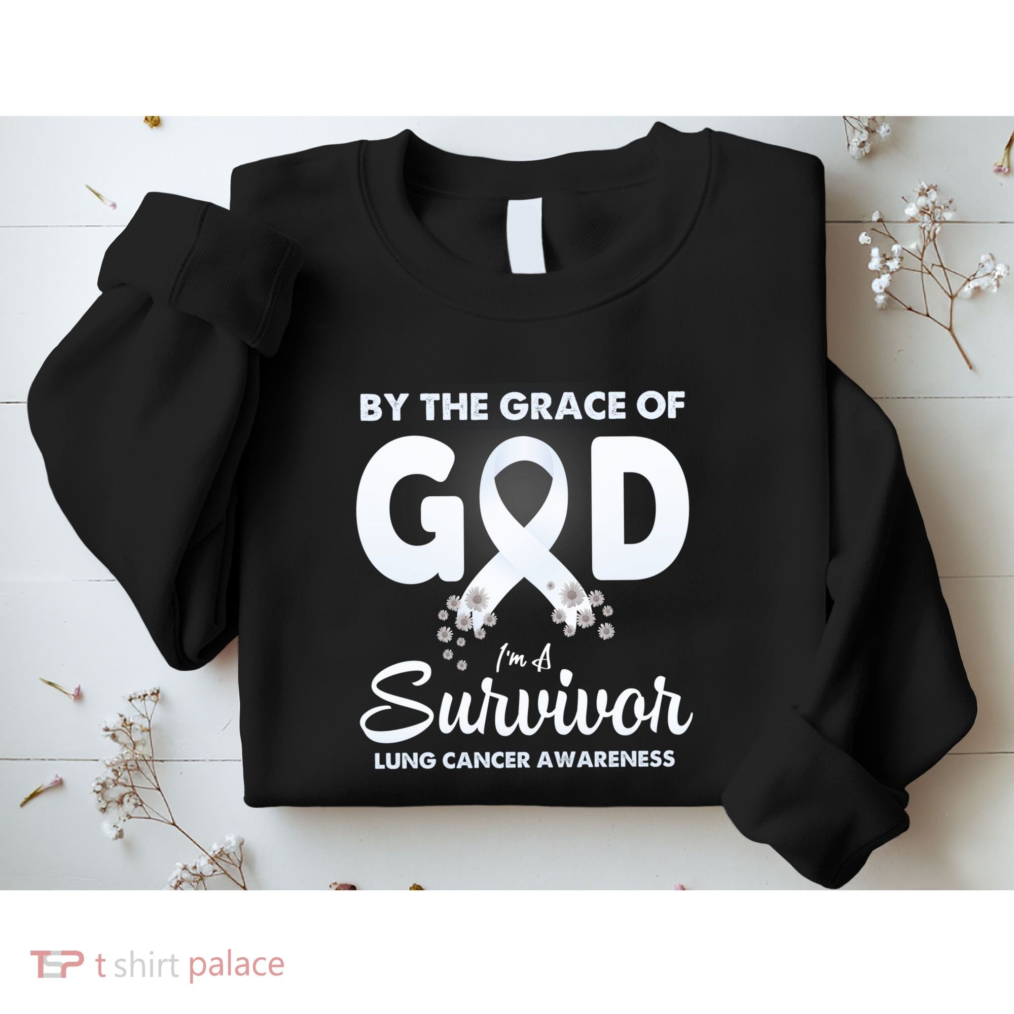 I Am A Survivor Lung Cancer Survivor Sweatshirt