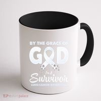 I Am A Survivor Lung Cancer Survivor Coffee Mug thumb 1