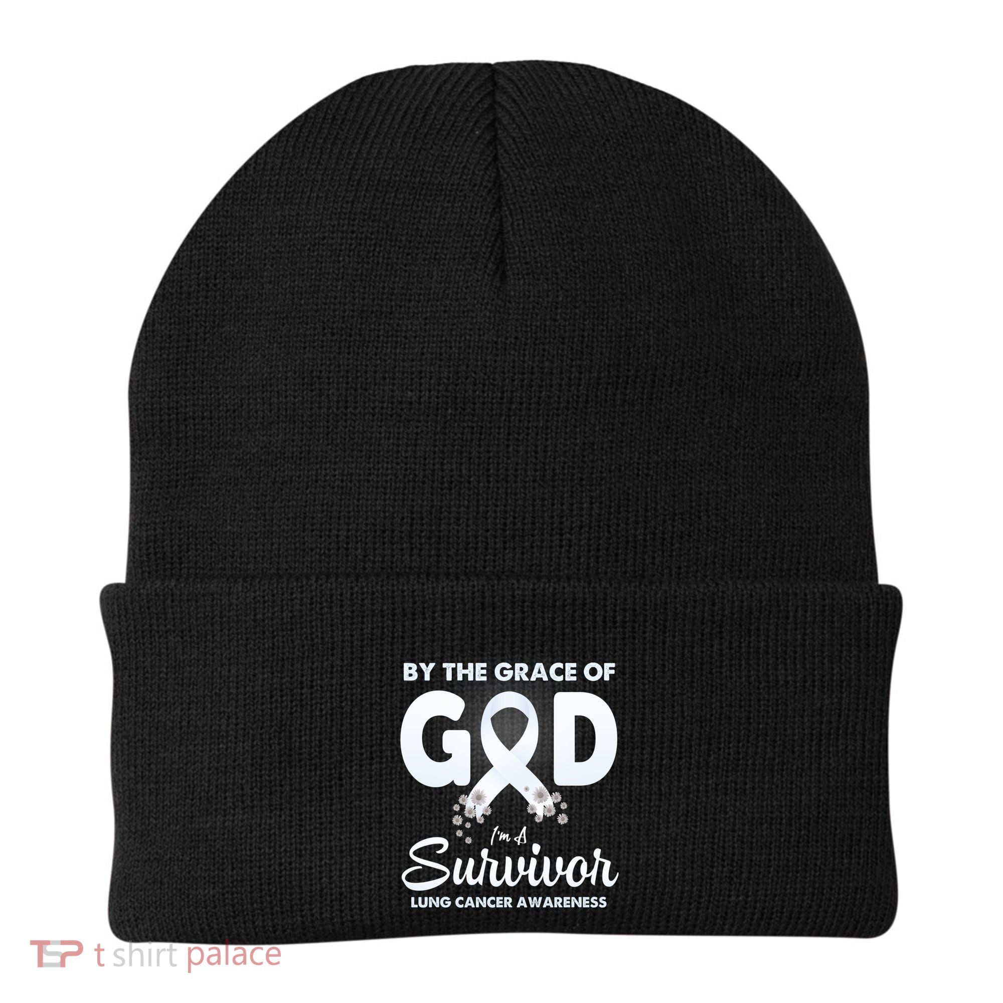 I Am A Survivor Lung Cancer Survivor Beanie