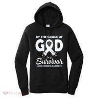 I Am A Survivor Lung Cancer Survivor Women's Hoodie thumb 0