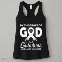 I Am A Survivor Lung Cancer Survivor Women's Tank Top thumb 3
