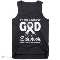 I Am A Survivor Lung Cancer Survivor Tank Top thumb 0