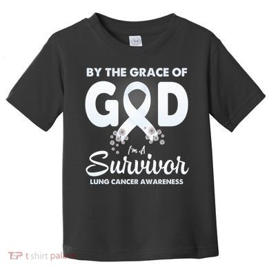 I Am A Survivor Lung Cancer Survivor Toddler T-Shirt