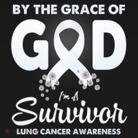 I Am A Survivor Lung Cancer Survivor Visor thumb 3