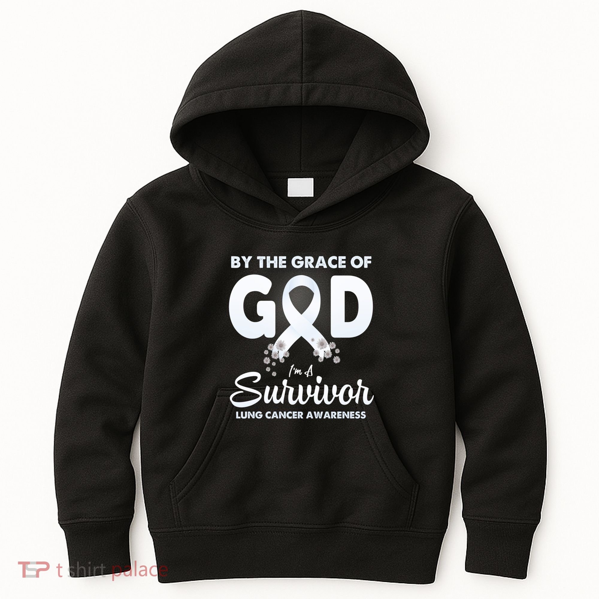 I Am A Survivor Lung Cancer Survivor Kids Hoodie