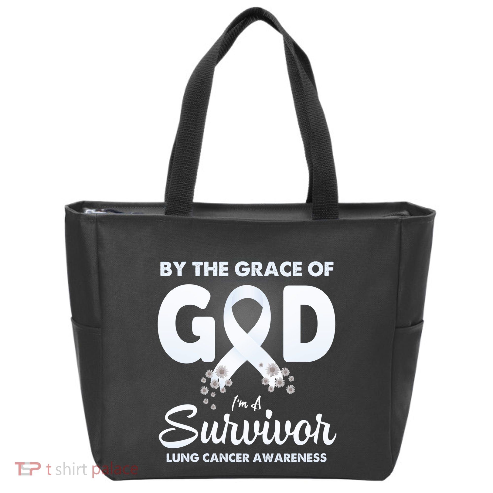 I Am A Survivor Lung Cancer Survivor Tote Bag