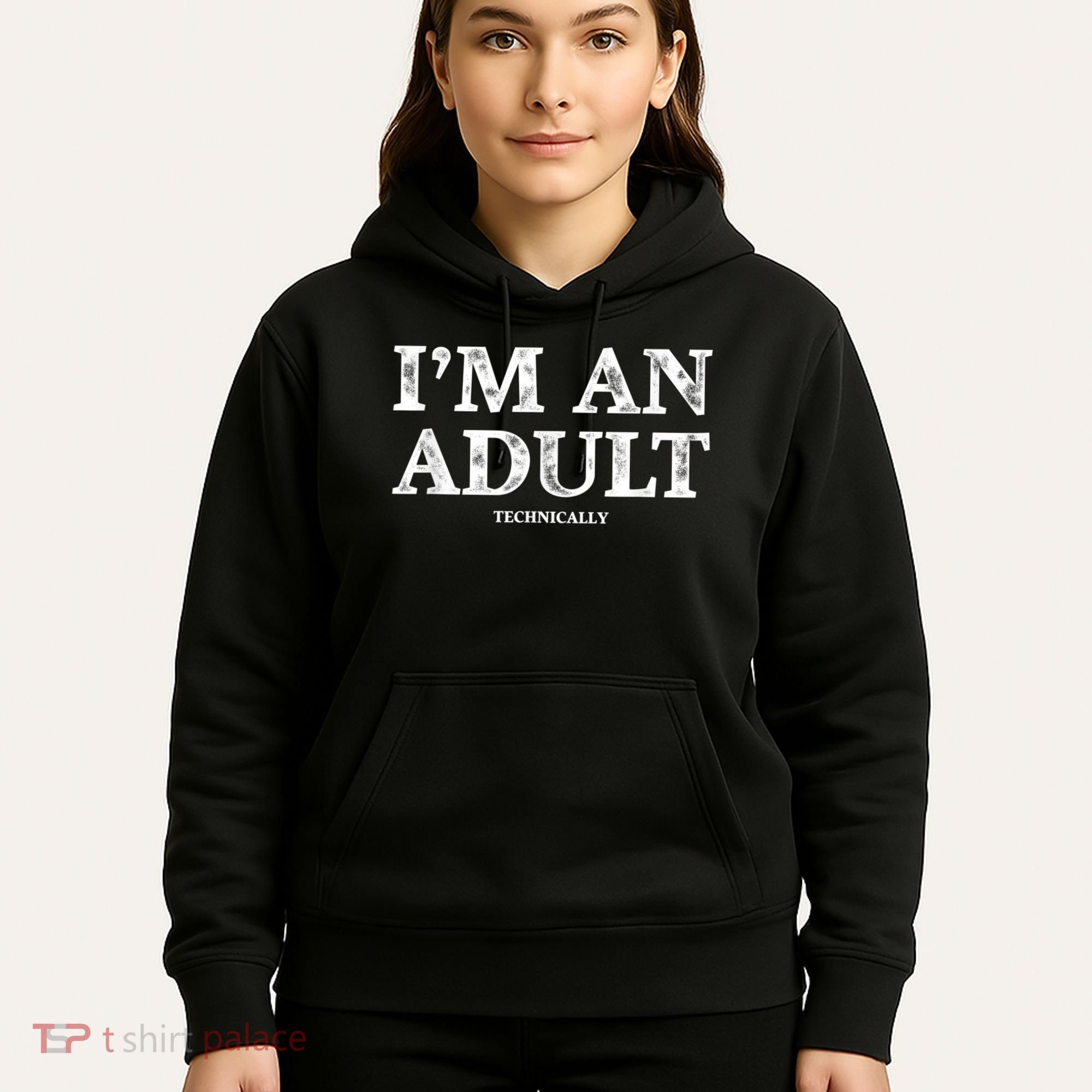 I'm An Adult Technically Funny 18th Birthday Gift Hoodie